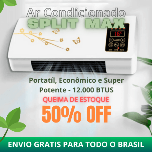 Ar Condicionado Portátil SplitMAX 🧊🎉 - [ÚLTIMAS UNIDADES]